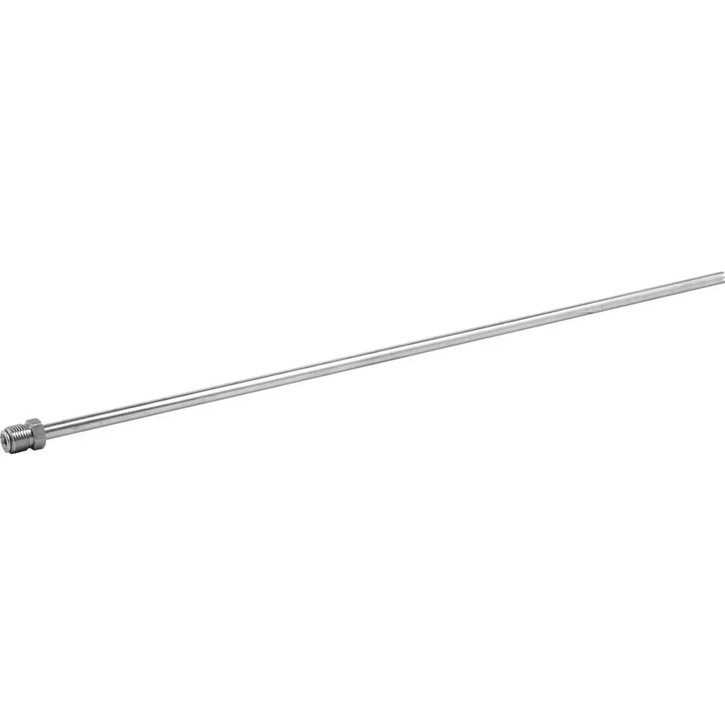 Allstar Performance Stainless Brake Line - 1/4 in Diameter - 30 in Long - 7/16-24 in Flare Nuts