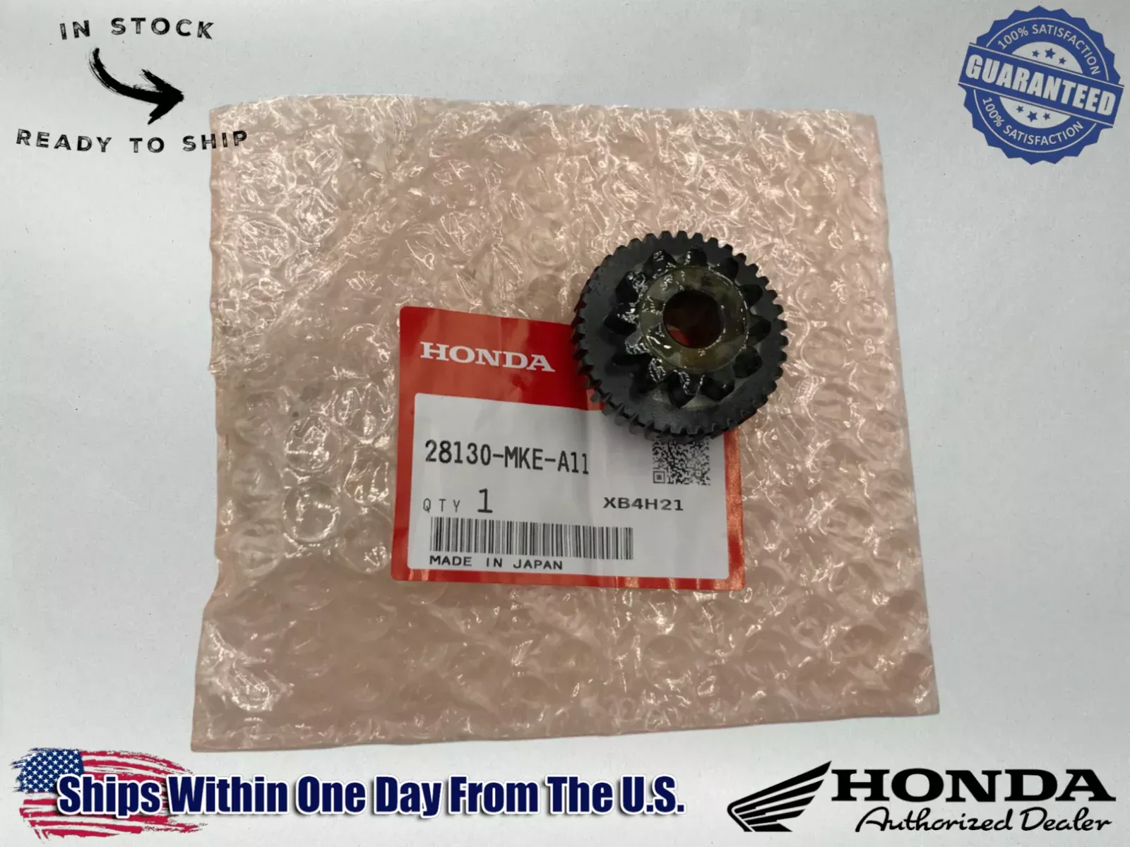 Honda Genuine OEM STARTER REDUCTION GEAR B 19-23 CRF450RX 28130-MKE-A10
