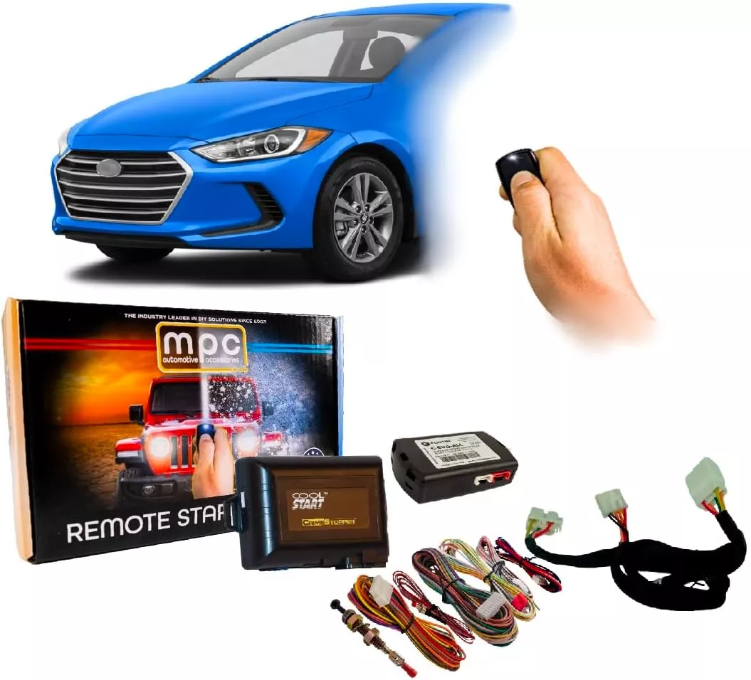 MPC Remote Start for Hyundai Santa Fe 2013-2018 || Elantra 2011-2016 || Tucson 2010-2017 || Sonata 2011-2016 || Accent 2012-2017 || 2013-2016 Veloster || 2013-2015 Genesis || Key to Start Only
