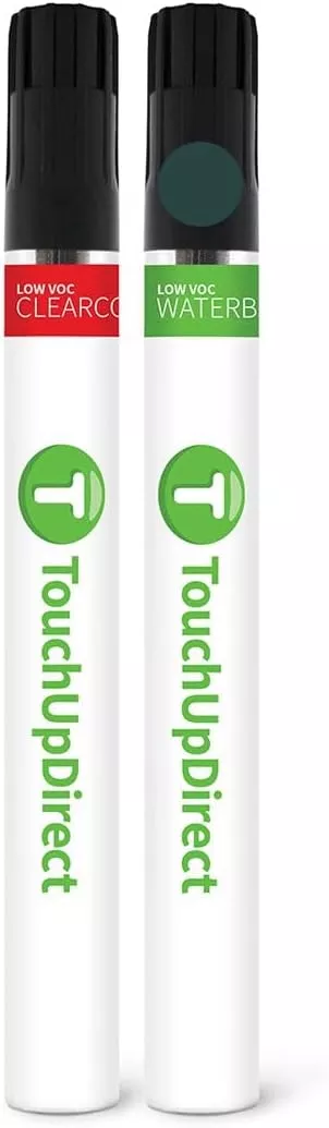 TouchUpDirect HN Guard Metallic Compatible with Ford Exact Match Touch Up Paint Brush – Essential Kit